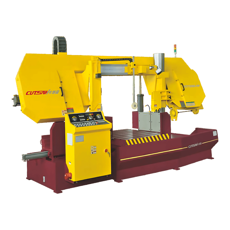 KT12080-HP অনুভূমিক ডাবল কলাম ব্যান্ড স মেশিন মাল্টিফাংশনাল হাইড্রোলিক