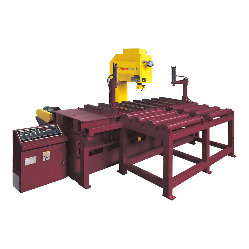 KT5050-250S স্টিলের জন্য হাইড্রোলিক CNC উল্লম্ব ব্যান্ড করাত মেশিন